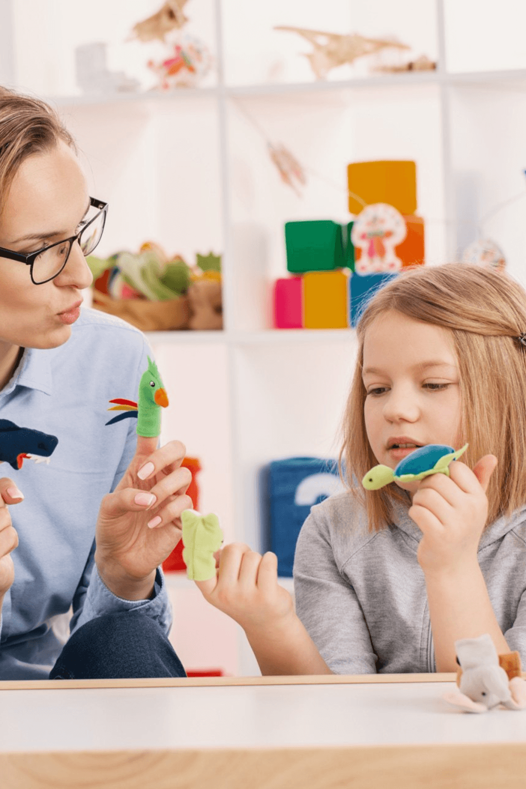 Child therapy session at Building New Pathways